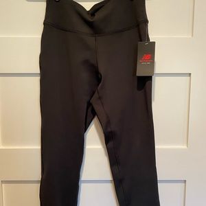 New Balance Black Cropped Leggings